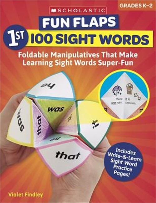 Fun Flaps: 1st 100 Sight Words: Foldable Manipulatives That Make Learning Sight
