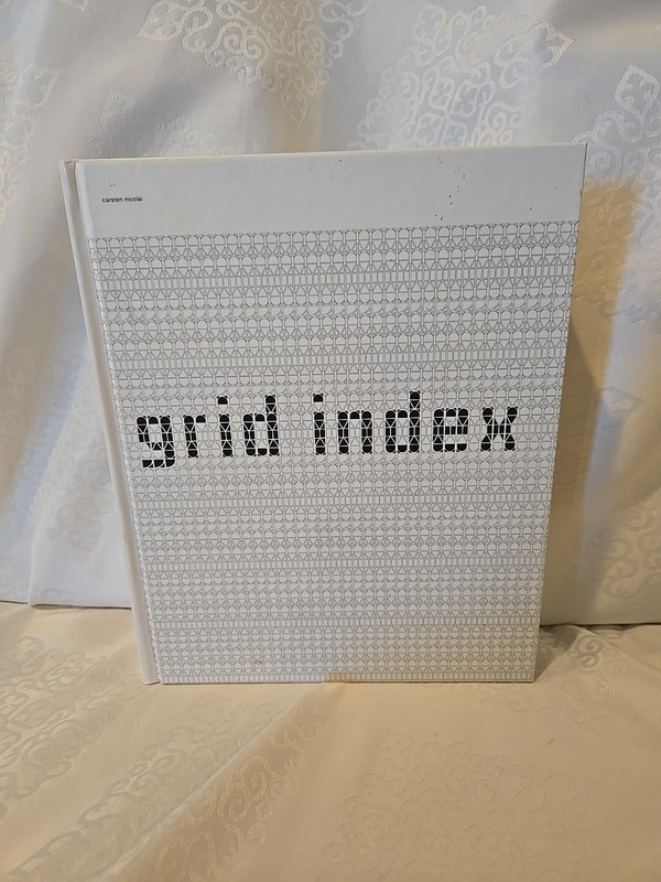 GRID INDEX by Carsten Nicolai 2nd Printing 2009 Hardcover