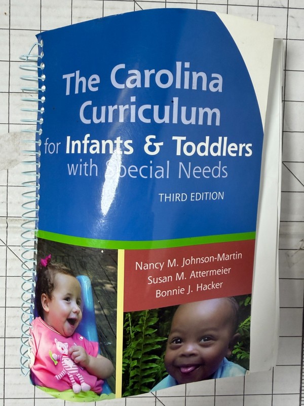 The Carolina Curriculum for Infants & Toddlers with Special Needs 3rd Edition