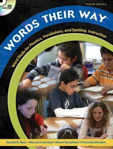 Words Their Way: Word Study for Phonics, V- 013223968X, Donald R Bear, paperback