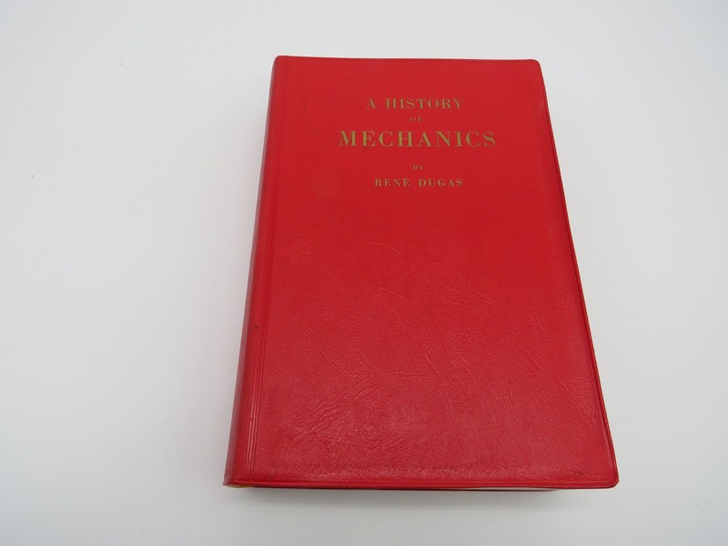 A History of Mechanics Rene Dugas 1955 Hardcover Science Physics Engineering