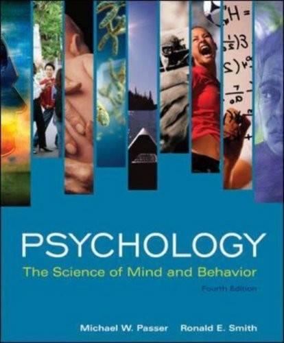 Psychology: The Science of Mind and Behavior – hardcover Passer,Michael|Smit…