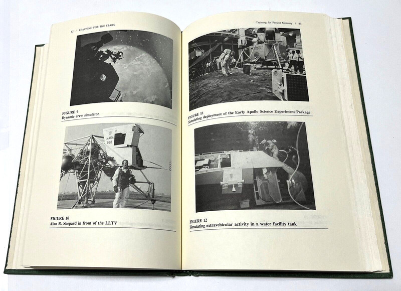 REACHING FOR THE STARS: The Story of Astronaut Training Lunar Landing Hardcover gallery
