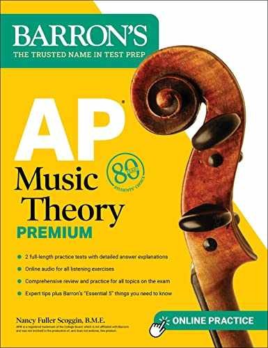 AP Music Theory Premium, Fifth – Paperback, by Scoggin B.M.E. Nancy – Good