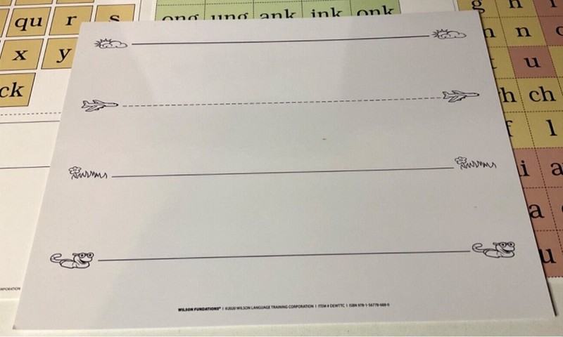 Wilson Fundations Students Mini-Packet Home Support Level 2 Letter Tiles Sealed gallery