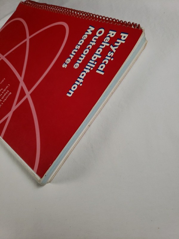 Physical Rehabilitation Outcome Measures Softcover Spiral Book 1995 gallery