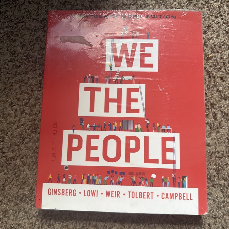 SEALED We the People Thirteenth Core Edition Ginsberg with Access Code 13th ed