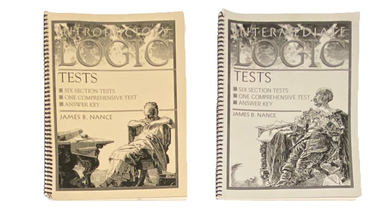 Introductory & Intermediate Logic Test Lot James B Nance Spiral Bound Answer Key