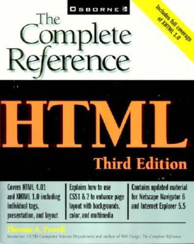 HTML: The Complete Reference – Paperback By Powell, Thomas A – GOOD