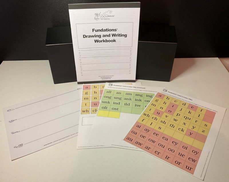 Wilson Fundations Students Mini-Packet Home Support Level 2 Letter Tiles Sealed gallery