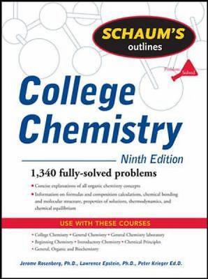 Schaum’s Outline of College Chemistry, 9ed (Schaum’s Outline Series)