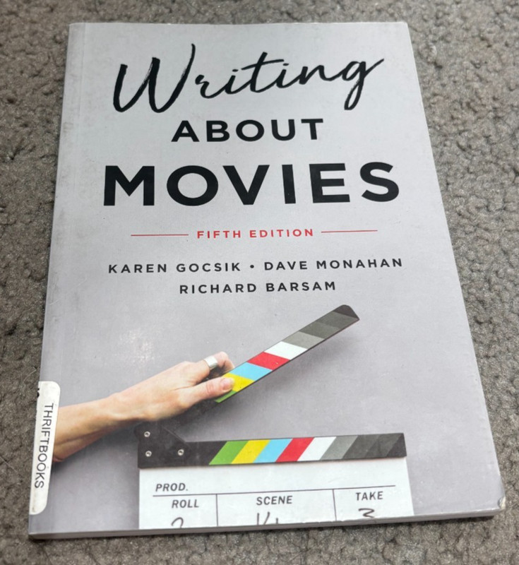 Writing about Movies by Dave Monahan and Karen Gocsik (2018, Trade Paperback)