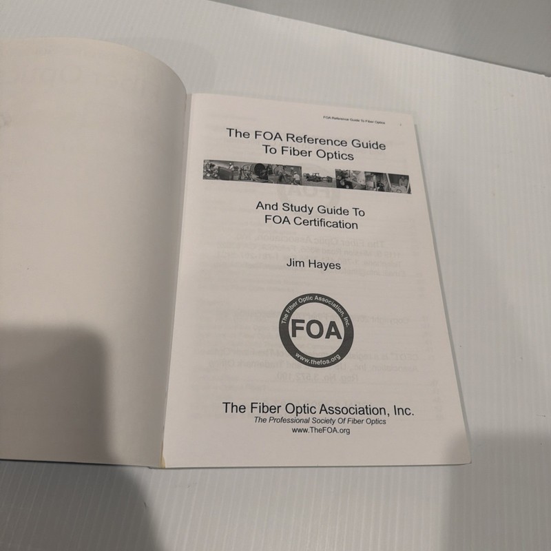 FOA Reference Guide to Fiber Optics gallery