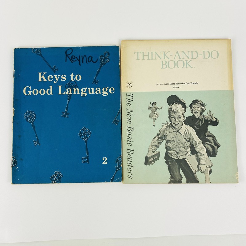 Think-and-Do Book More Fun with Our Friends Dick Jane 1962 Keys Good Language