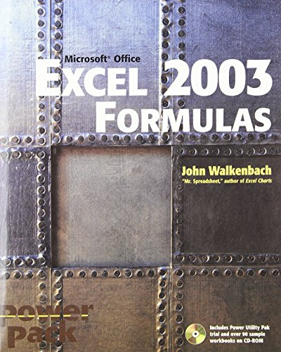 Excel 2003 Formulas – GOOD