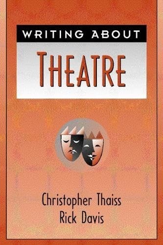 Writing About Theater, Davis, Rick
