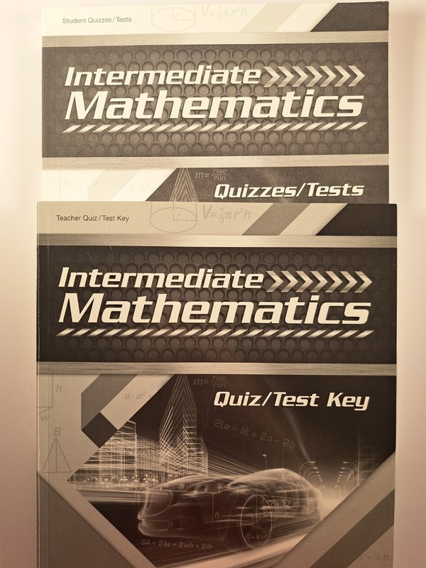 Abeka Intermediate Mathematics Quizzes/Tests & Quiz/Test key only 7th grade