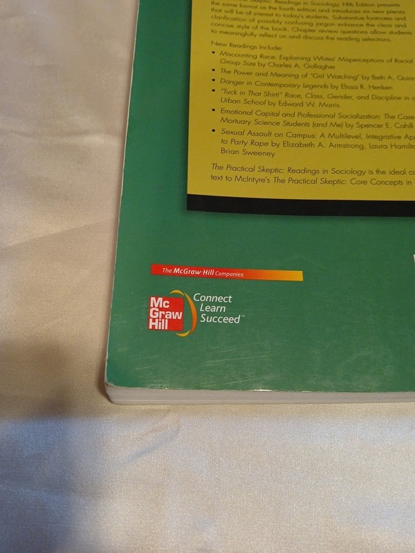 Practical Skeptic : Readings in Sociology by Lisa J. Mcintyre (2010, Trade... gallery