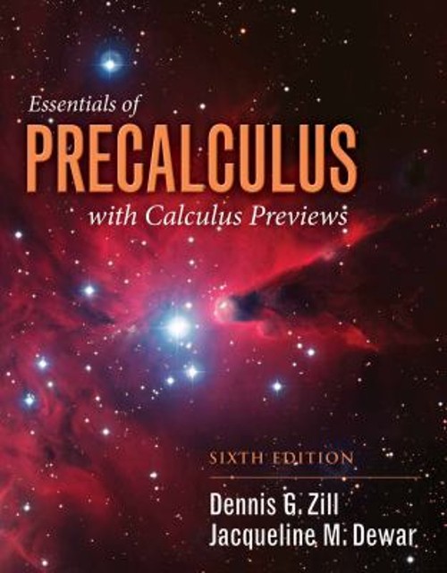 Essentials of Precalculus with Calculus Previews Hardcover