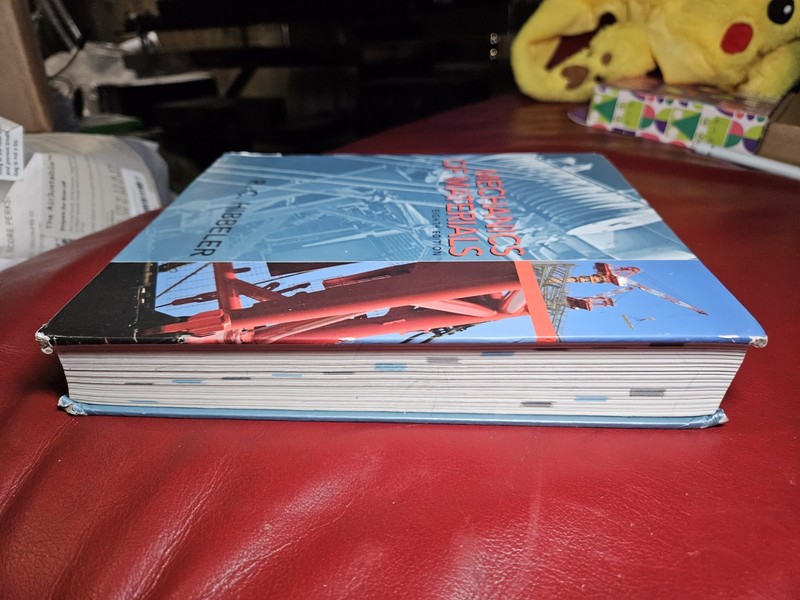 Mechanics of Materials (8th Edition) - Hardcover By Hibbeler, Russell C. - GOOD gallery