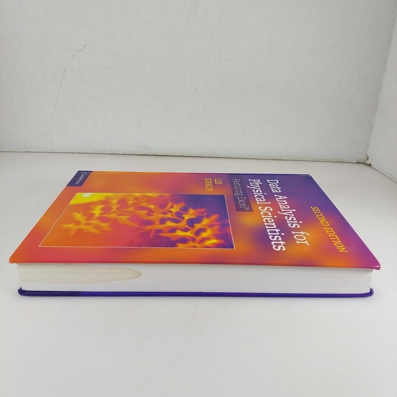 Data Analysis for Physical Scientists Featuring Excel 2nd Ed Les Kirkup 2012 HC gallery