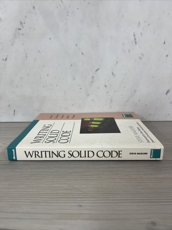 Writing solid code - Steve Maguire gallery