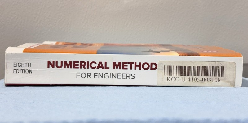 ISE Numerical Methods for Engineers 8th Edition by Steven Chapra Paperback Book gallery