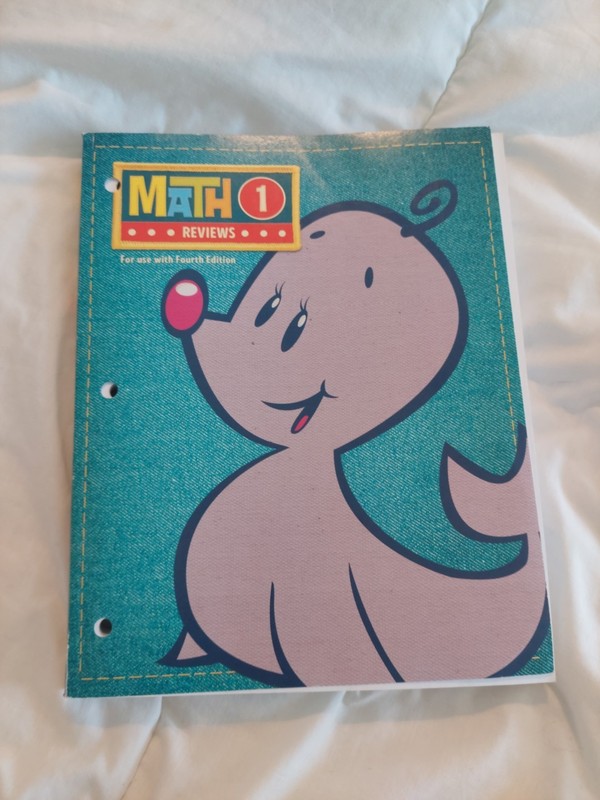 BJU Press Math 1 Reviews and Visuals Packet Set 4th Edition 294751 and 294710 gallery
