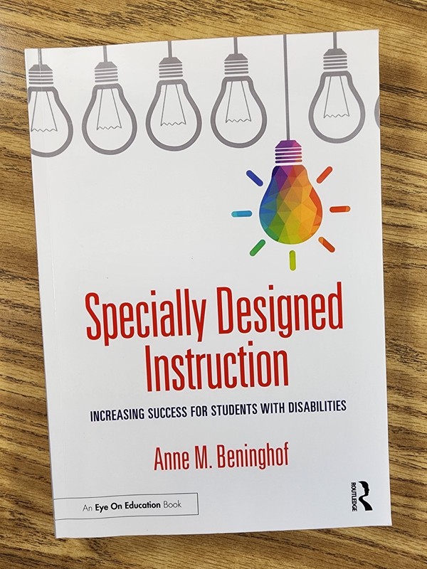 Specially Designed Instruction – Beninghof, Anne M.