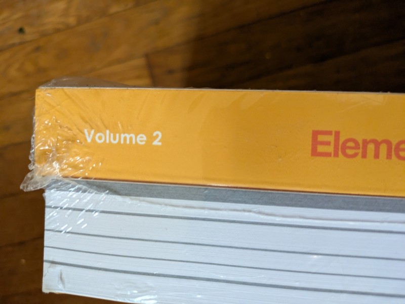 Elementary Algebra 2e Volumes 1 & 2 by Openstax paperback - in shrinkwrap gallery