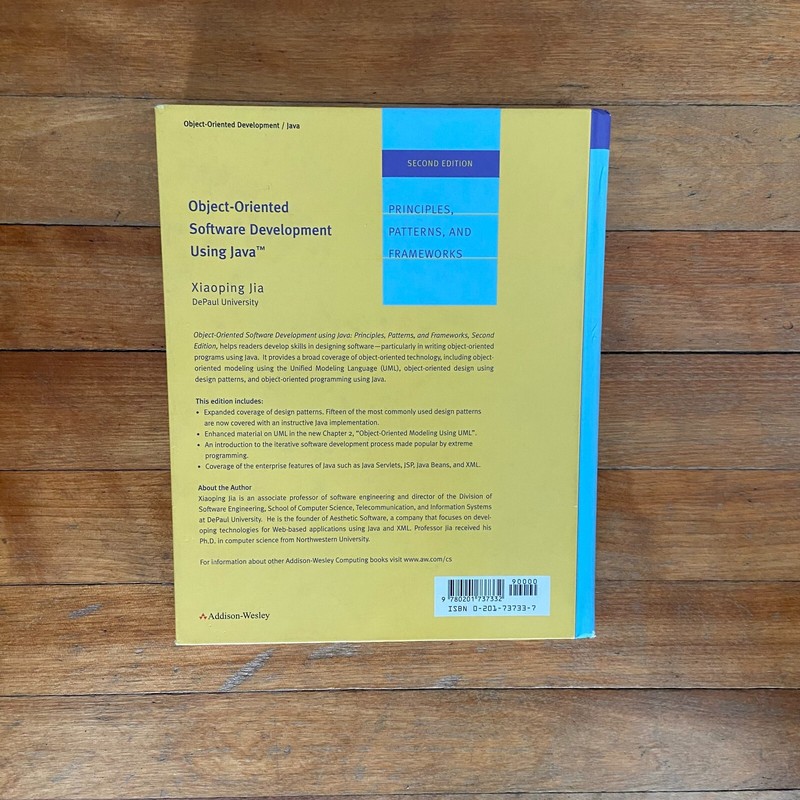 Object Oriented Software Development Using Java 2nd Ed Hardcover Xiaoping Jia gallery