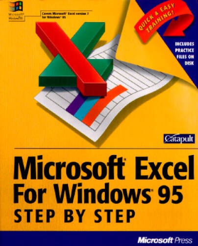 Microsoft Excel FWindows 95 Step by Step – Paperback – VERY GOOD