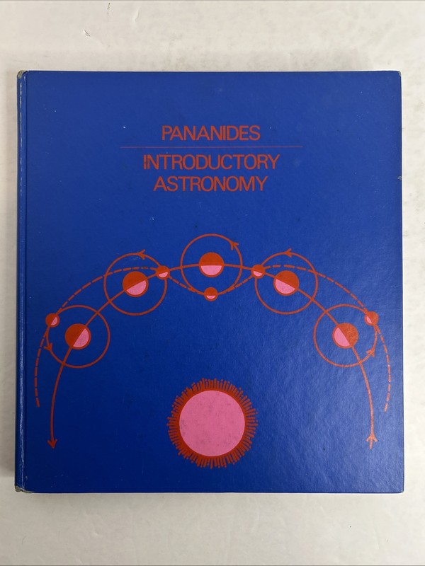 Introductory Astronomy by Nicholas A. Pananides – 2nd Printing 1974 H/C