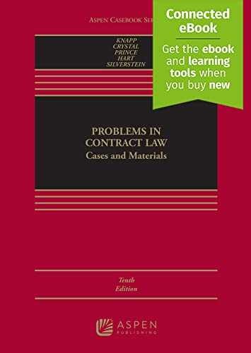 Problems in Contract Law: Cases – Hardcover, by Charles L. Knapp; – Acceptable