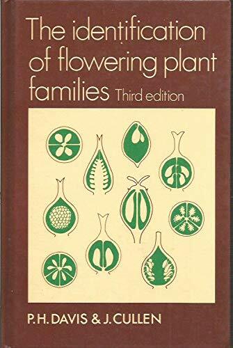 The identification of flowering plant families including a key to those native..