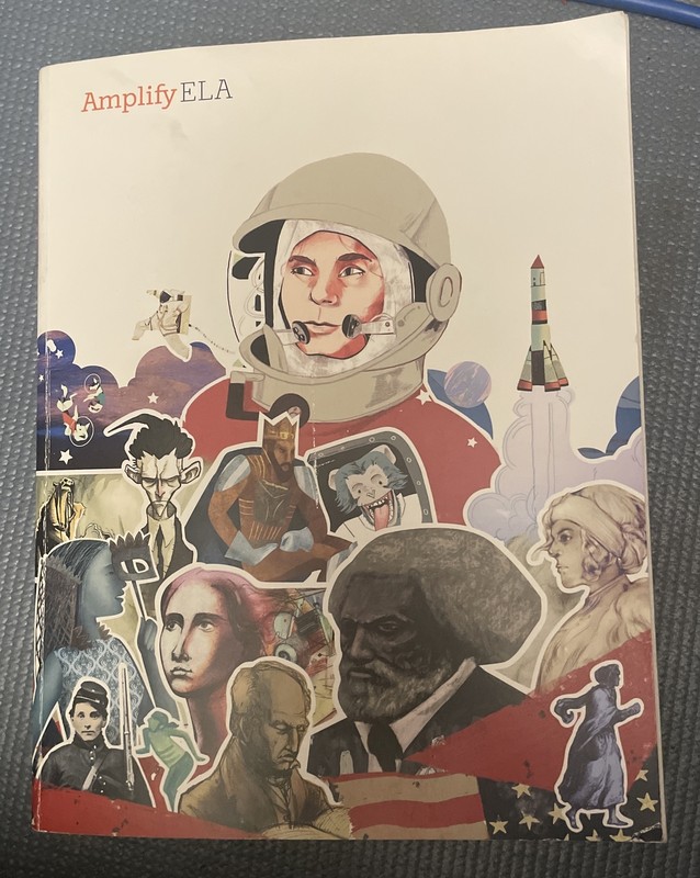 Amplify ELA Grade 8 Student Edition Textbook- Unused –