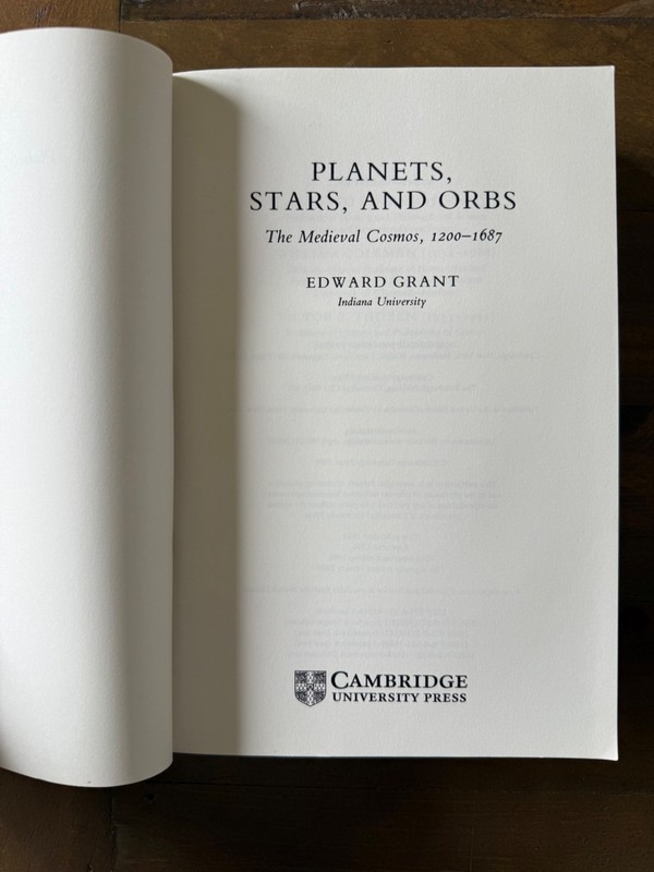 Planets, Stars, and Orbs: The Medieval Cosmos, 1200-1687 - Edward Grant gallery