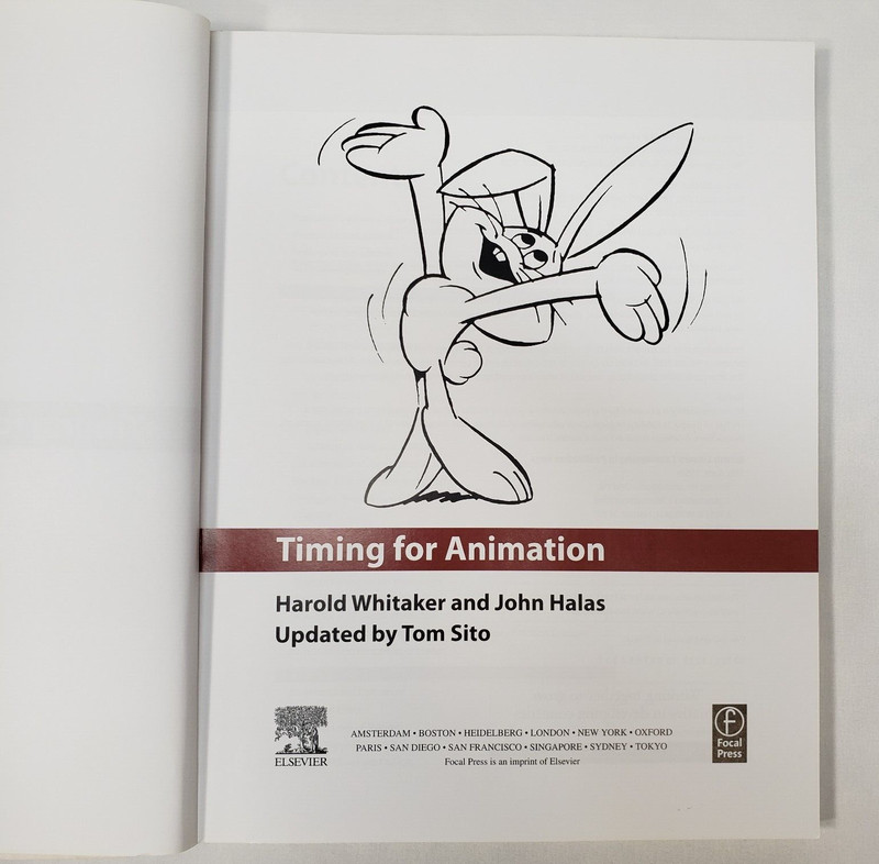 Timing For Animation Graphics Paperback 2nd Edition Harold Whitaker Tom Sito gallery