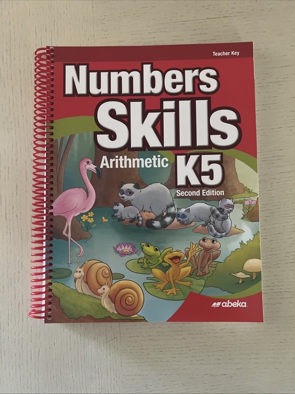 Abeka K5 Number Skills Arithmetic Teacher Key 2nd Edition
