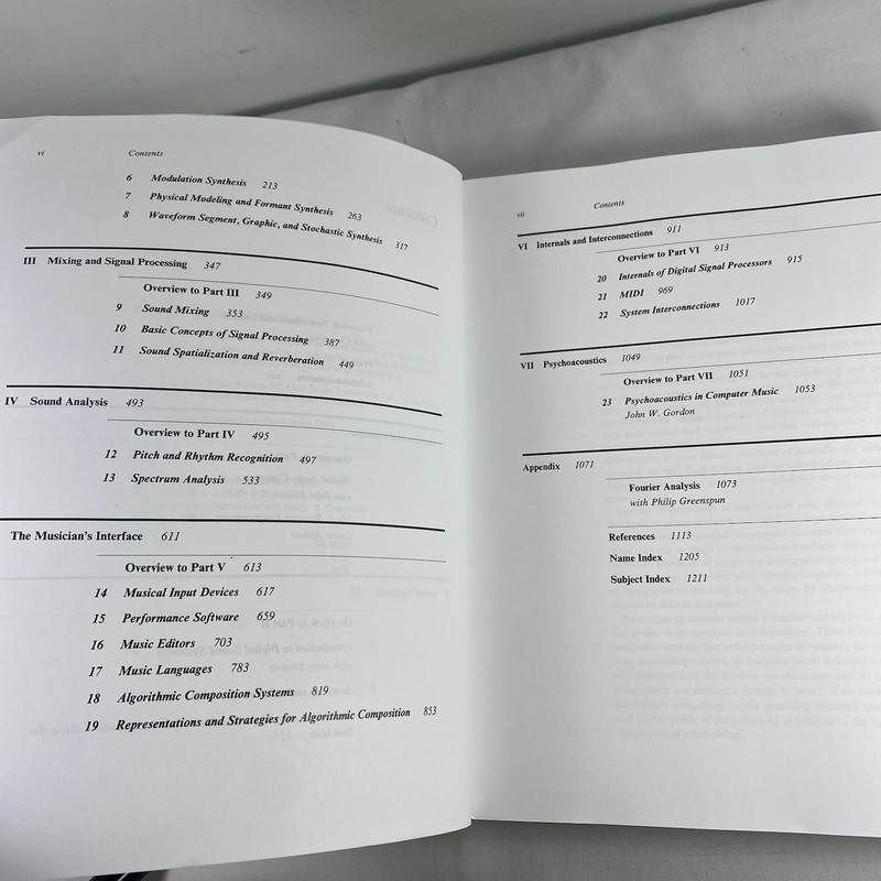 THE COMPUTER MUSIC TUTORIAL (THE MIT PRESS) By Curtis Roads gallery