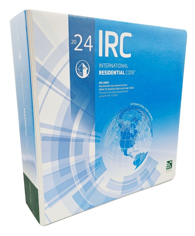Highlighted and Tabbed – ICC 2024 IRC International Residential Code