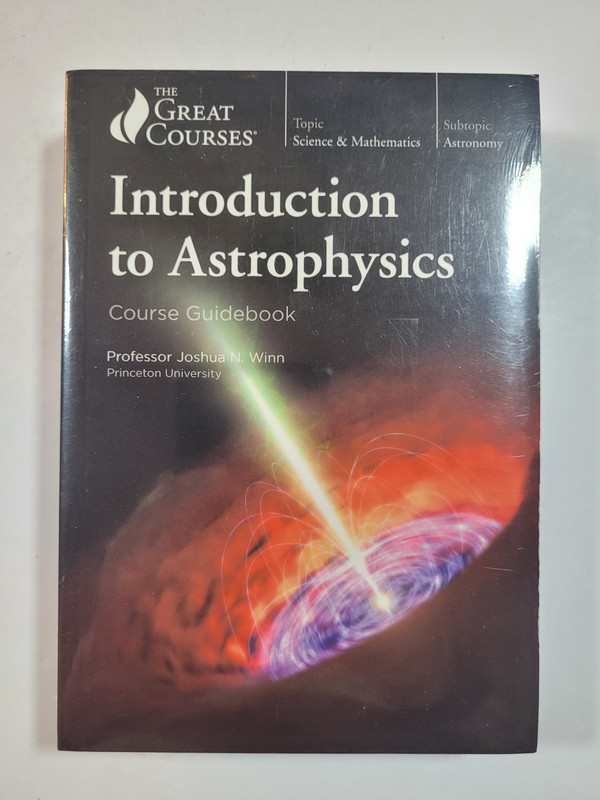 THE GREAT COURSES – INTRODUCTION TO ASTROPHYSICS – 2018 – DVD/BOOK – NEW SEALED