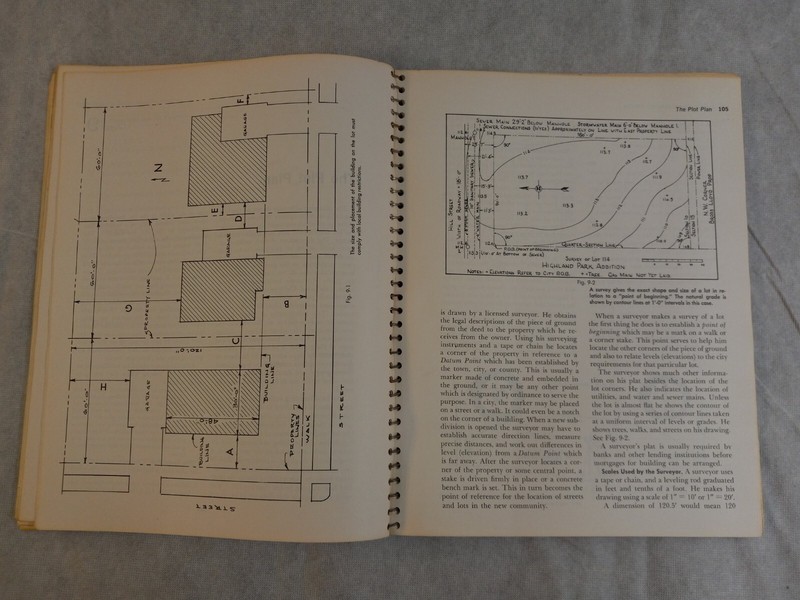 1972 BUILDING TRADES BLUEPRINT READING 5th Ed Paperback Book by ELMER W SUNDBERG gallery