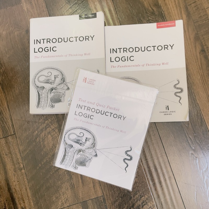 INTRODUCTORY LOGIC TEACHER / STUDENT HANDBOOK / TESTS & QUIZ 5TH ED CANON LOGIC