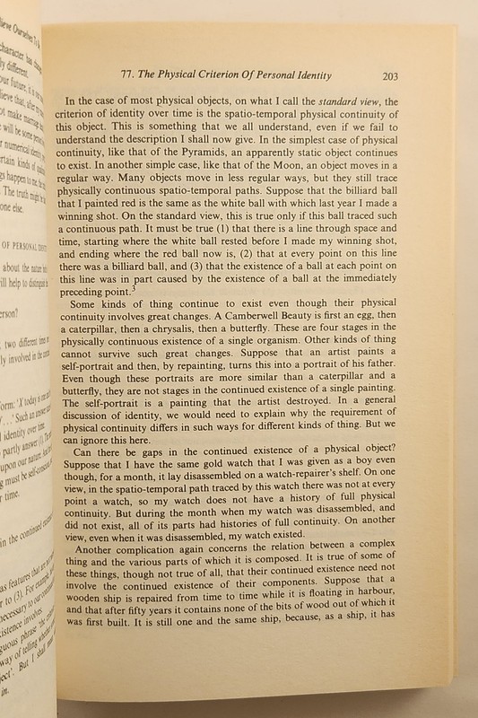 Reasons and Persons by Derek Parfit Paperback Oxford Press 1992 gallery