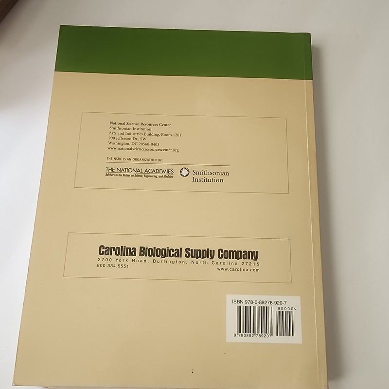 NSRC Middle school Science Student text Guide & Source Book Middle Smithsonian gallery