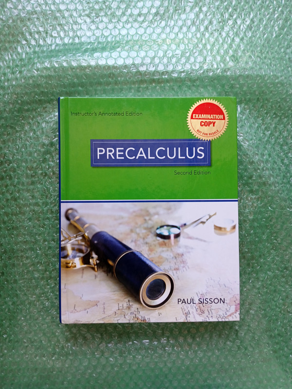 Precalculus 2nd Edition Textbook by Hawkes Learning Systems (Hardcover)
