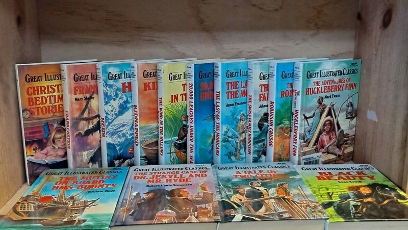 BUILD YOUR OWN LOT: Great Illustrated Classics – Hardcover – All Titles!