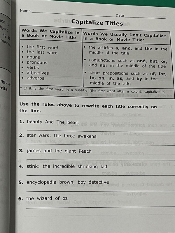 Benchmark Advance: Grade 3 Grammar, Spelling and Vocabulary Activity Book gallery