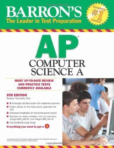 Barron’s AP Computer Science A, 6th Edition by Roselyn Teukolsky,